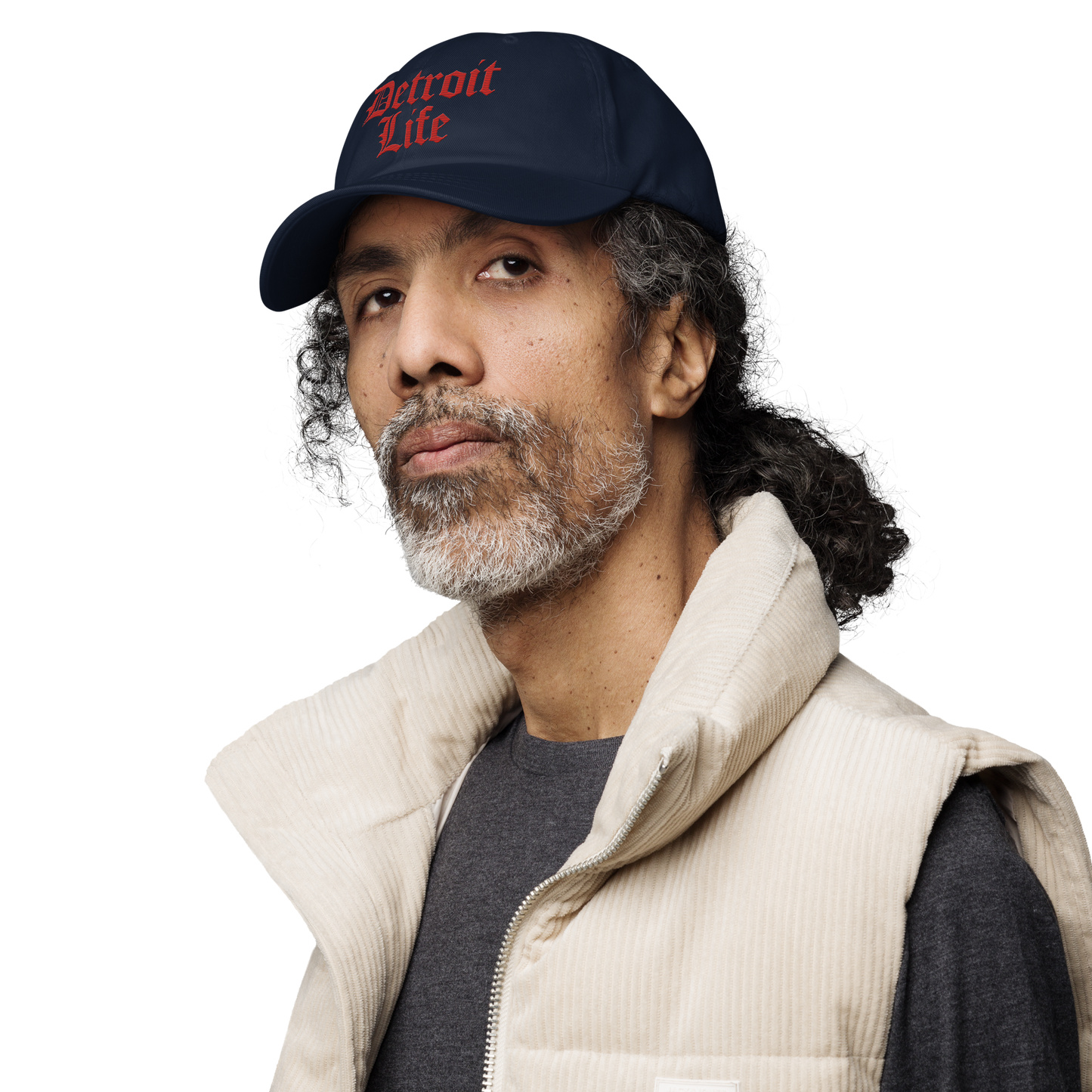 'Detroit Life' Dad Hat | Aliform Red