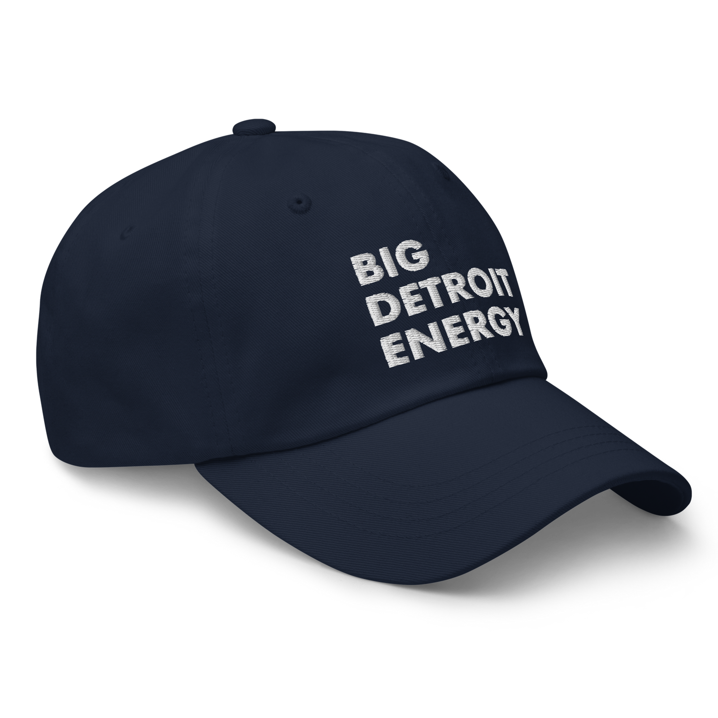 'Big Detroit Energy' Dad Hat (White Emb.)