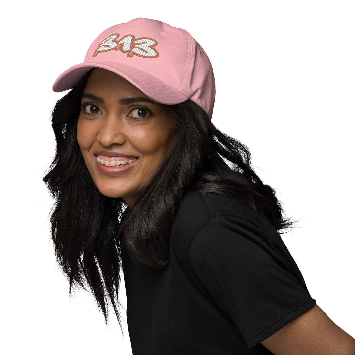 Detroit '313' Dad Hat (Copper Tag Font)