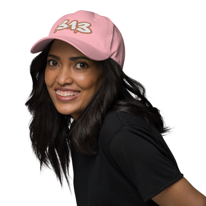 Detroit '313' Dad Hat (Copper Tag Font)