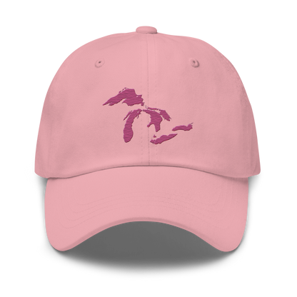 Great Lakes Dad Hat (Apple Blossom Pink)