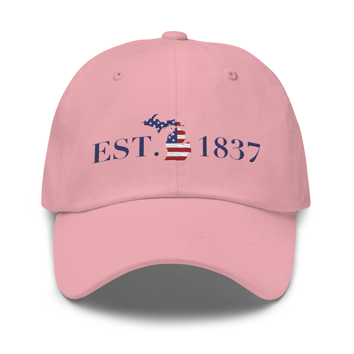 Michigan 'EST. 1837' Dad Hat (Patriotic Edition)