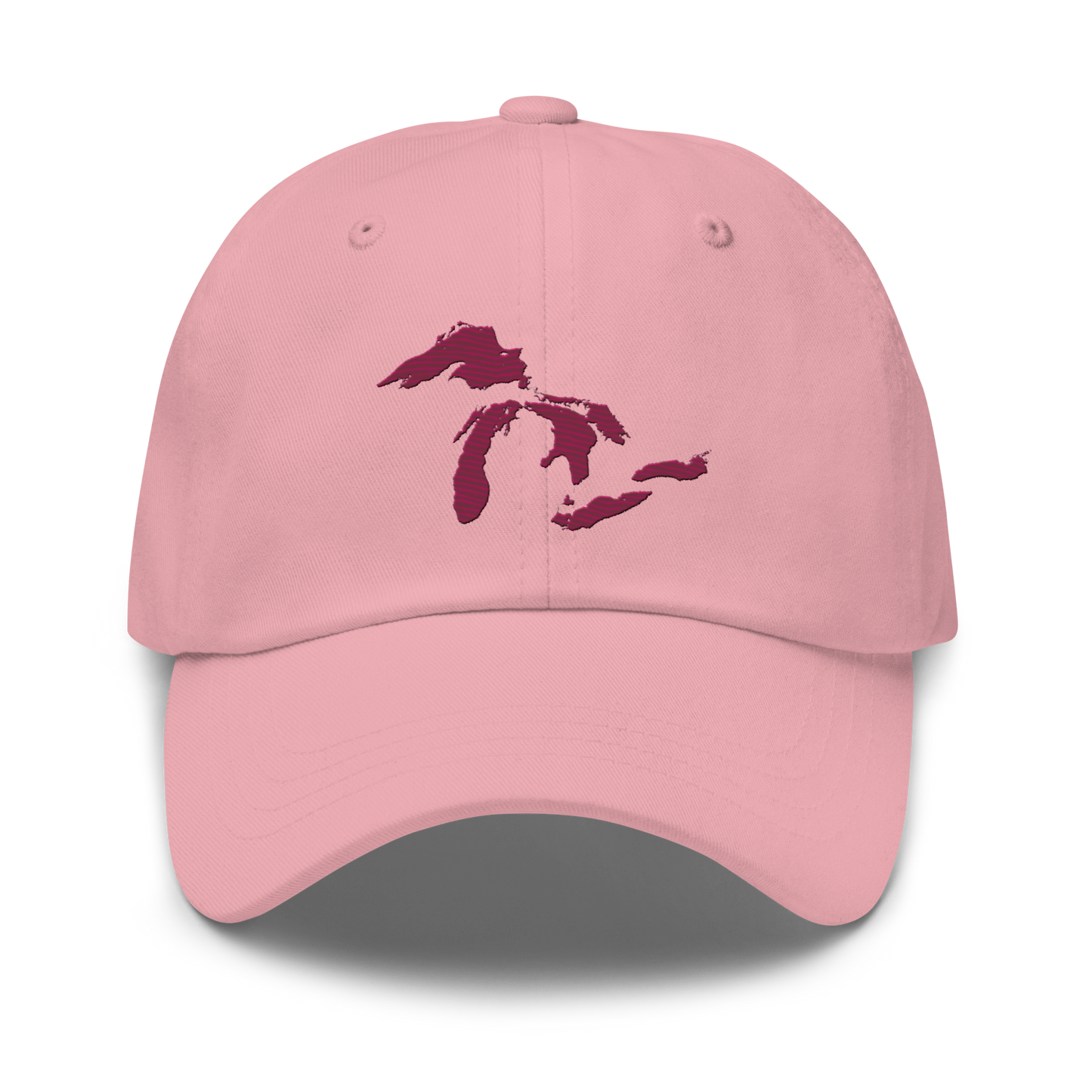 Great Lakes Dad Hat (Ruby Red)