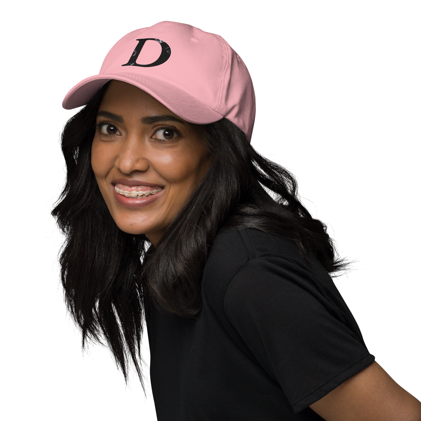 Detroit 'Old French D' Dad Hat (Obsidian Edition)