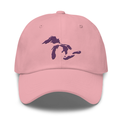 Great Lakes Dad Hat (Plum)