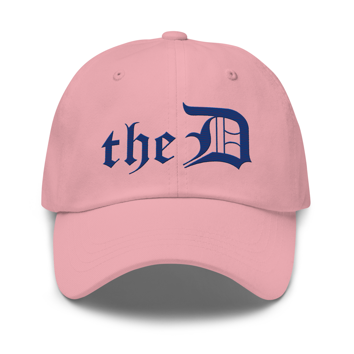 Detroit 'The D' Dad Hat | Dearborn Blue