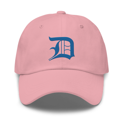 Detroit 'Old English D' Dad Hat (Azure)