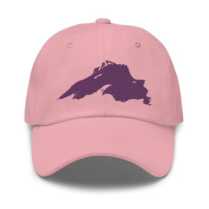 Lake Superior Dad Hat | Plum