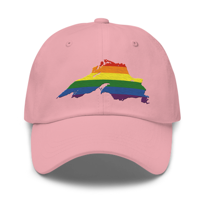 Lake Superior Dad Hat | Rainbow Pride Edition