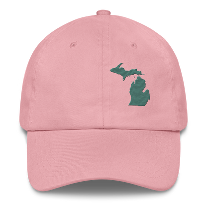 Michigan Dad Hat | Copper Green Outline