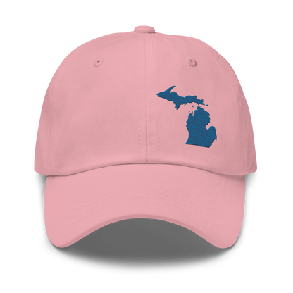 Michigan Dad Hat | Blueberry Outline