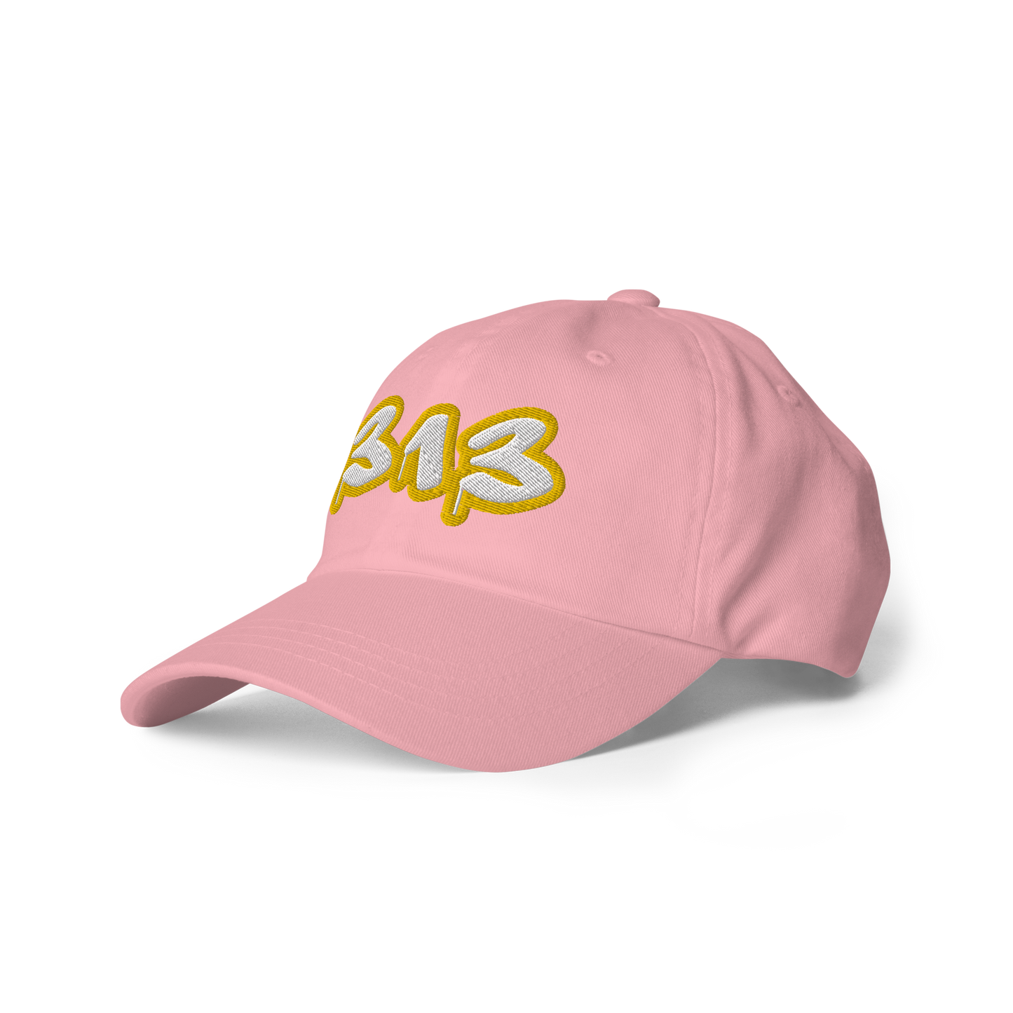 Detroit '313' Dad Hat (Tag Font w/ Gold Stroke)