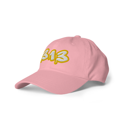 Detroit '313' Dad Hat (Tag Font w/ Gold Stroke)