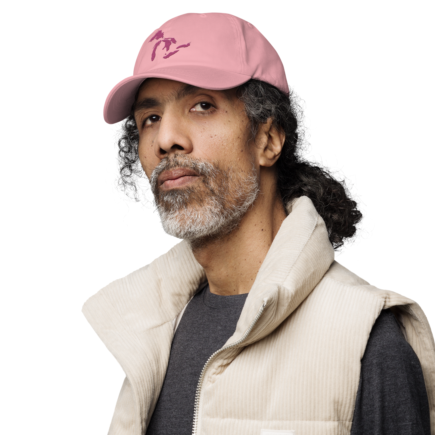 Great Lakes Dad Hat (Apple Blossom Pink)