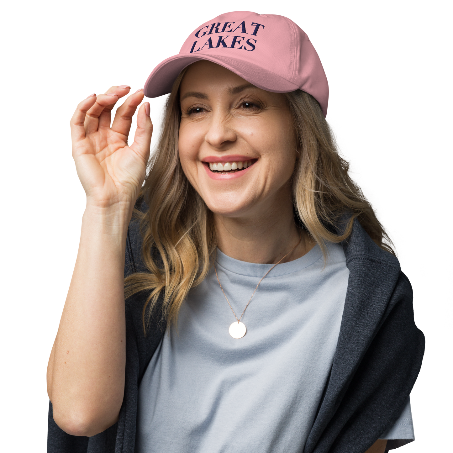 'Great Lakes' Dad Hat (Didone Font)