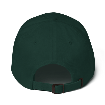 Detroit '313' Dad Hat (Army Green Tag Font)