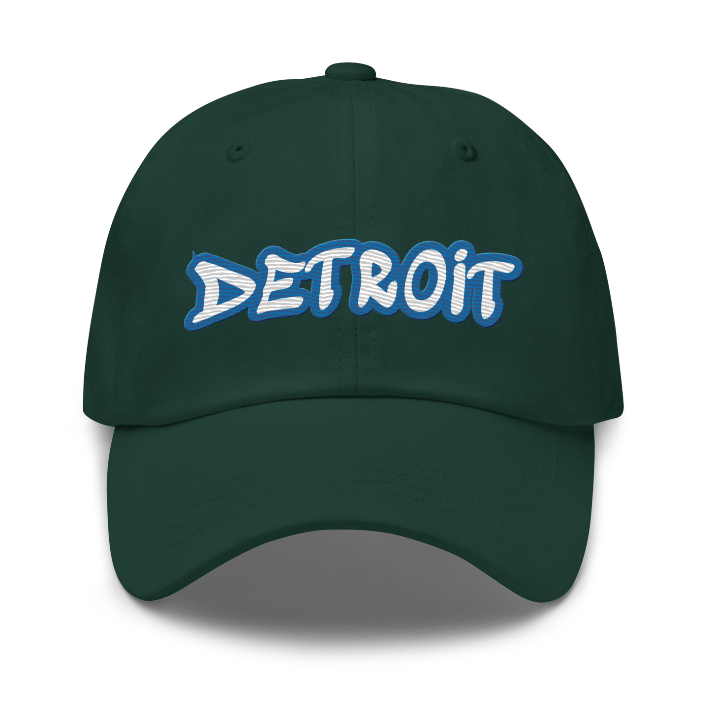 'Detroit' Dad Hat (Azure Tag Font)