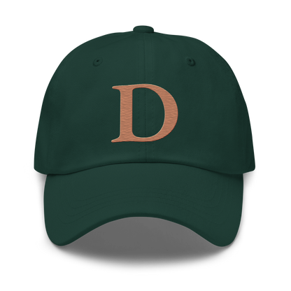 Detroit 'Old French D' Dad Hat (Copper)