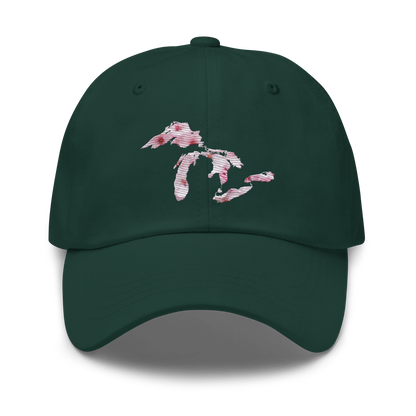 Great Lakes Dad Hat (Cherry Blossom Pink)