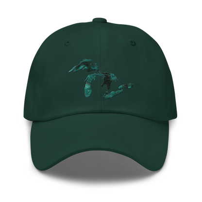 Great Lakes Dad Hat (Emerald Edition)