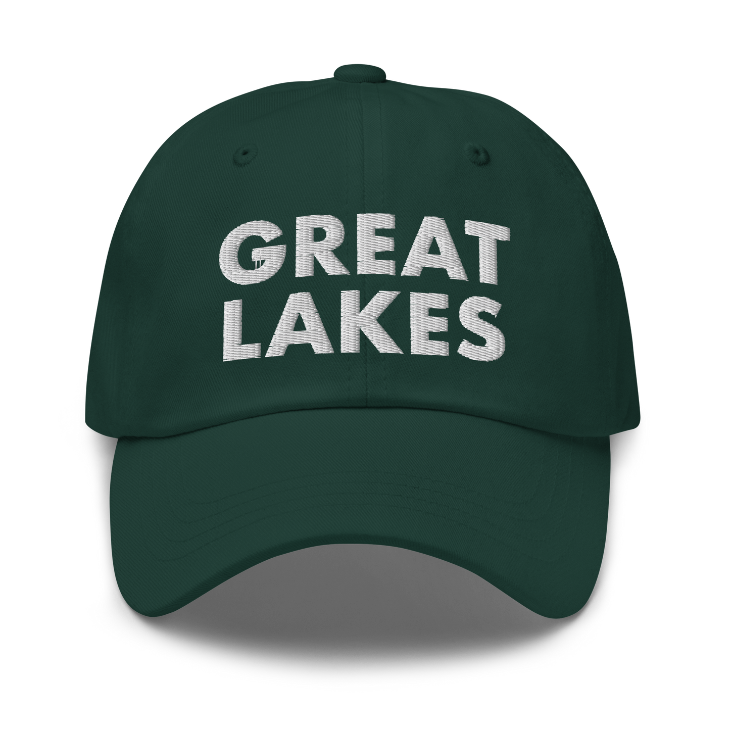 'Great Lakes' Dad Hat (Geometric Sans Font)