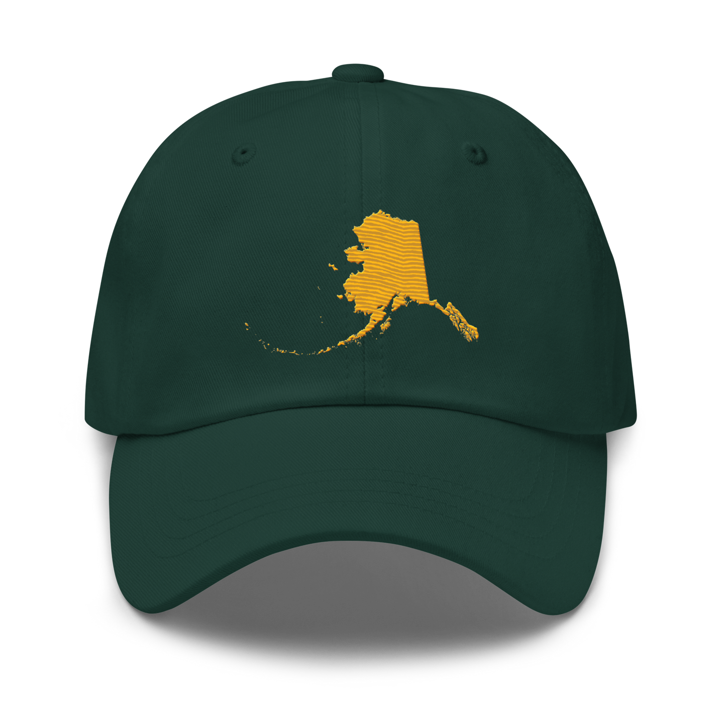 Alaska Dad Hat (Midnight Gold)