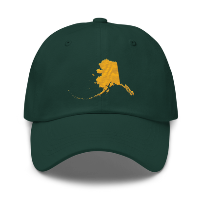 Alaska Dad Hat (Midnight Gold)