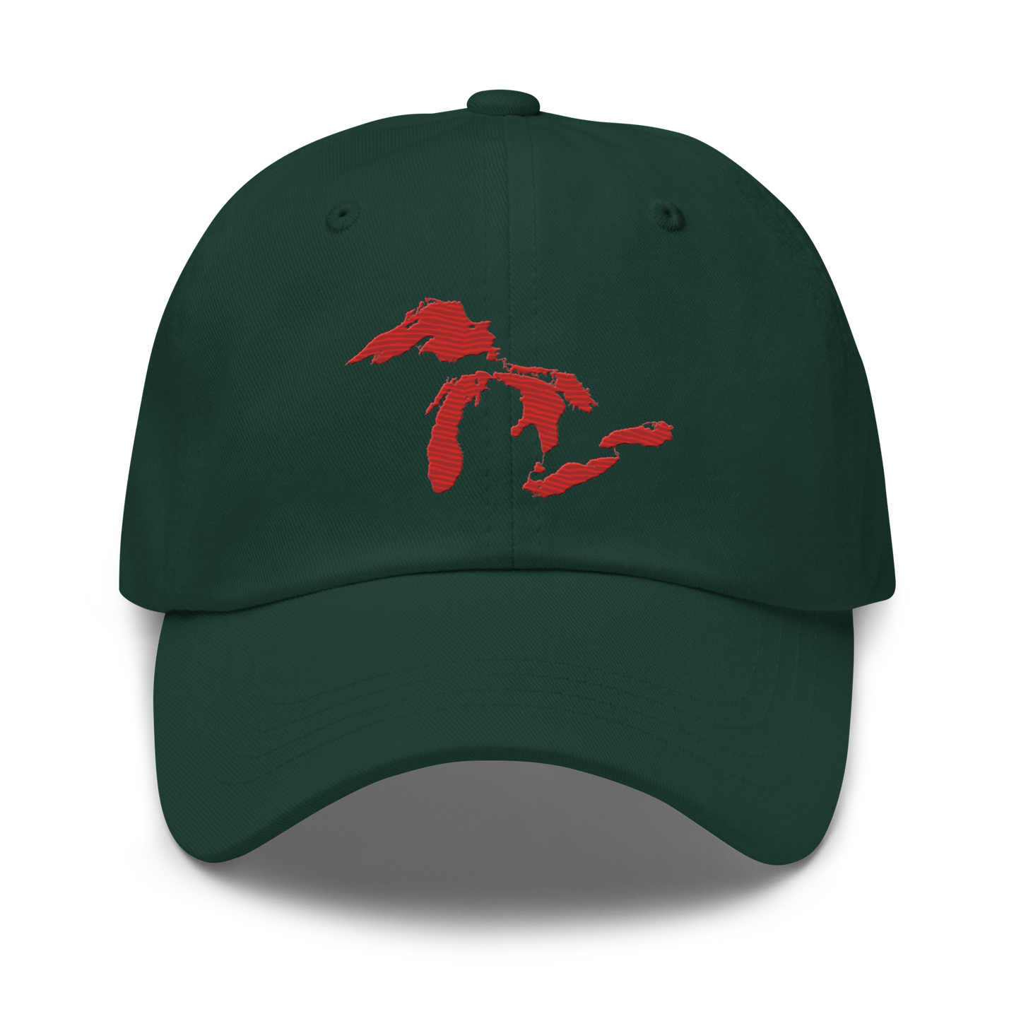 Great Lakes Dad Hat (Aliform Red)