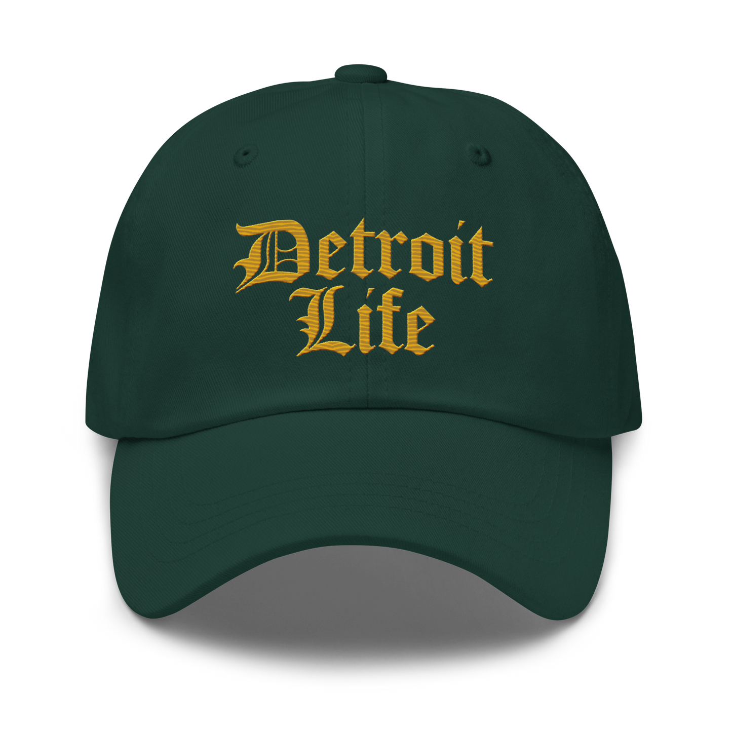 'Detroit Life' Dad Hat | Gold