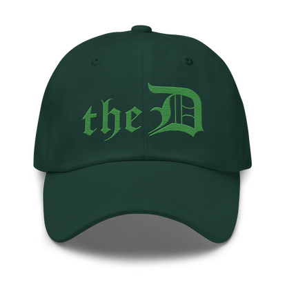 Detroit 'The D' Dad Hat | Shamrock Green