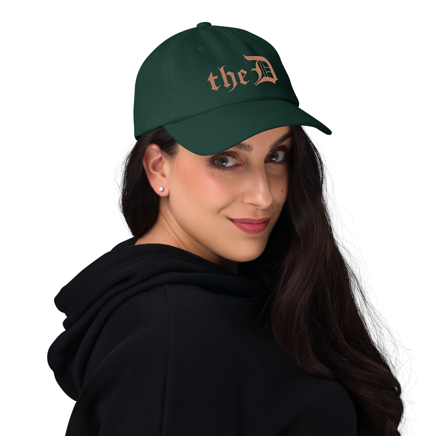 Detroit 'The D' Dad Hat | Copper