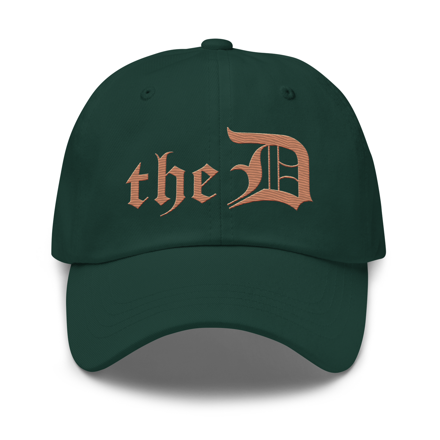 Detroit 'The D' Dad Hat | Copper