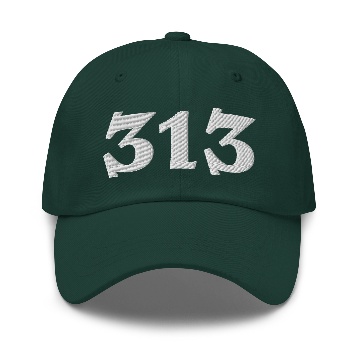 Detroit '313' Dad Hat (Angry Font)