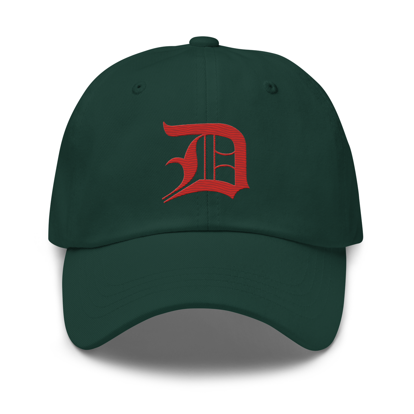 Detroit 'Old English D' Dad Hat (Aliform Red)