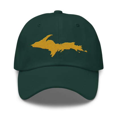 Upper Peninsula Dad Hat | Gold