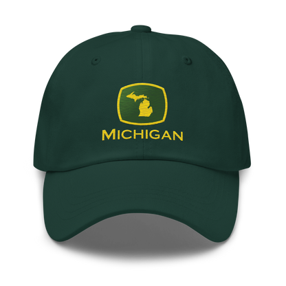 'Michigan' Dad Hat (Tractor Parody)