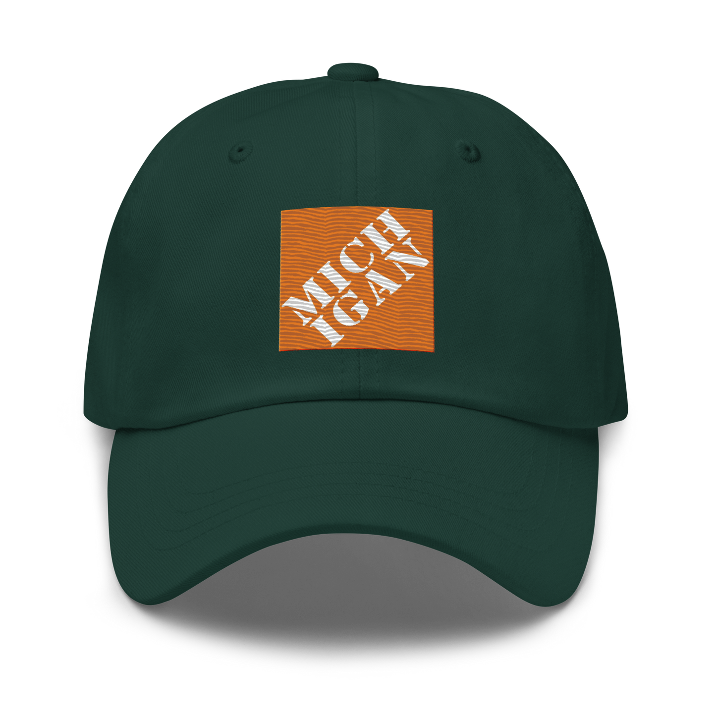 'Michigan' Dad Hat (Construction Retail Parody)