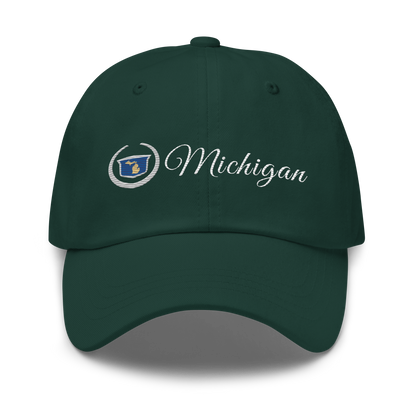 'Michigan' Dad Hat (Luxury Vehicle Parody)