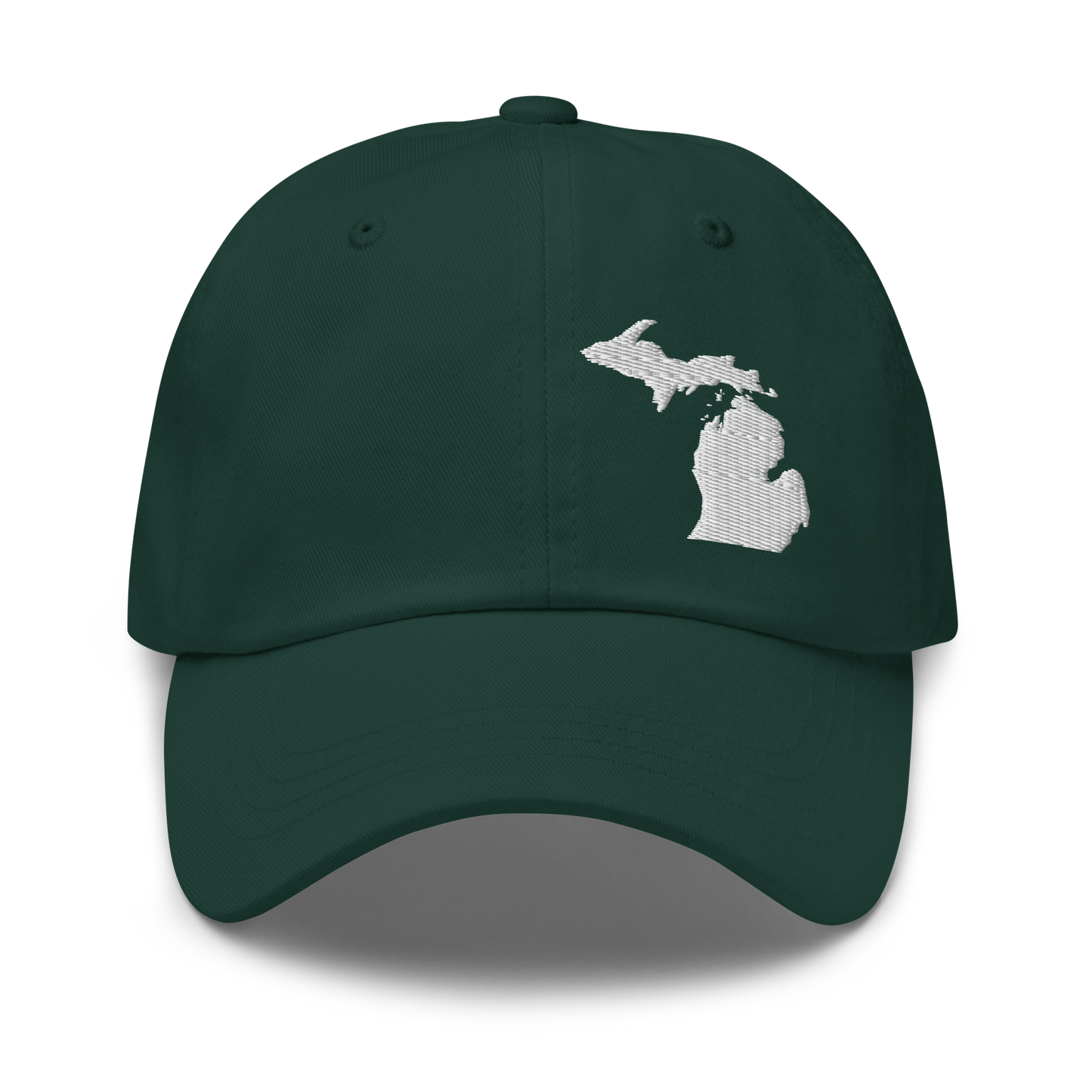 Michigan Dad Hat | White Outline