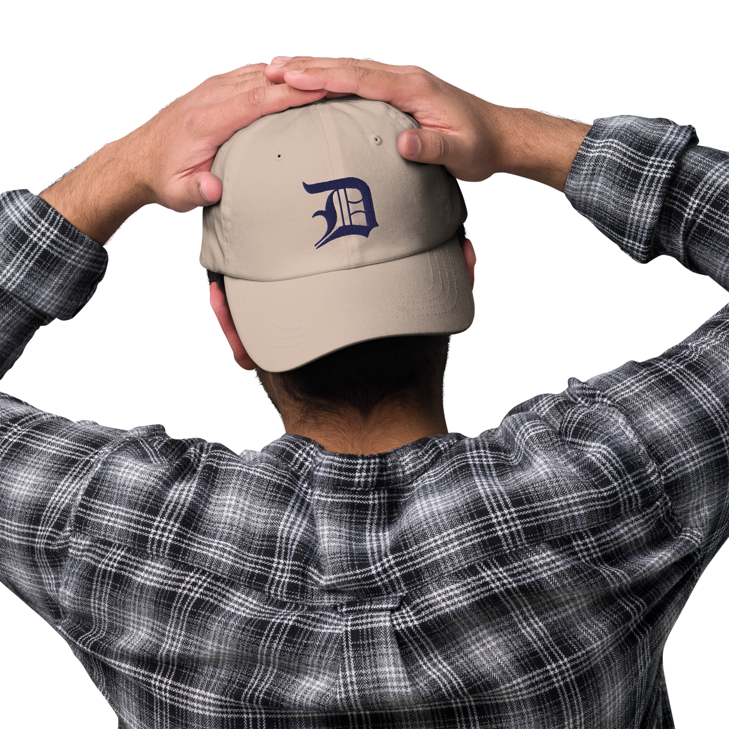 Detroit 'Old English D' Dad Hat