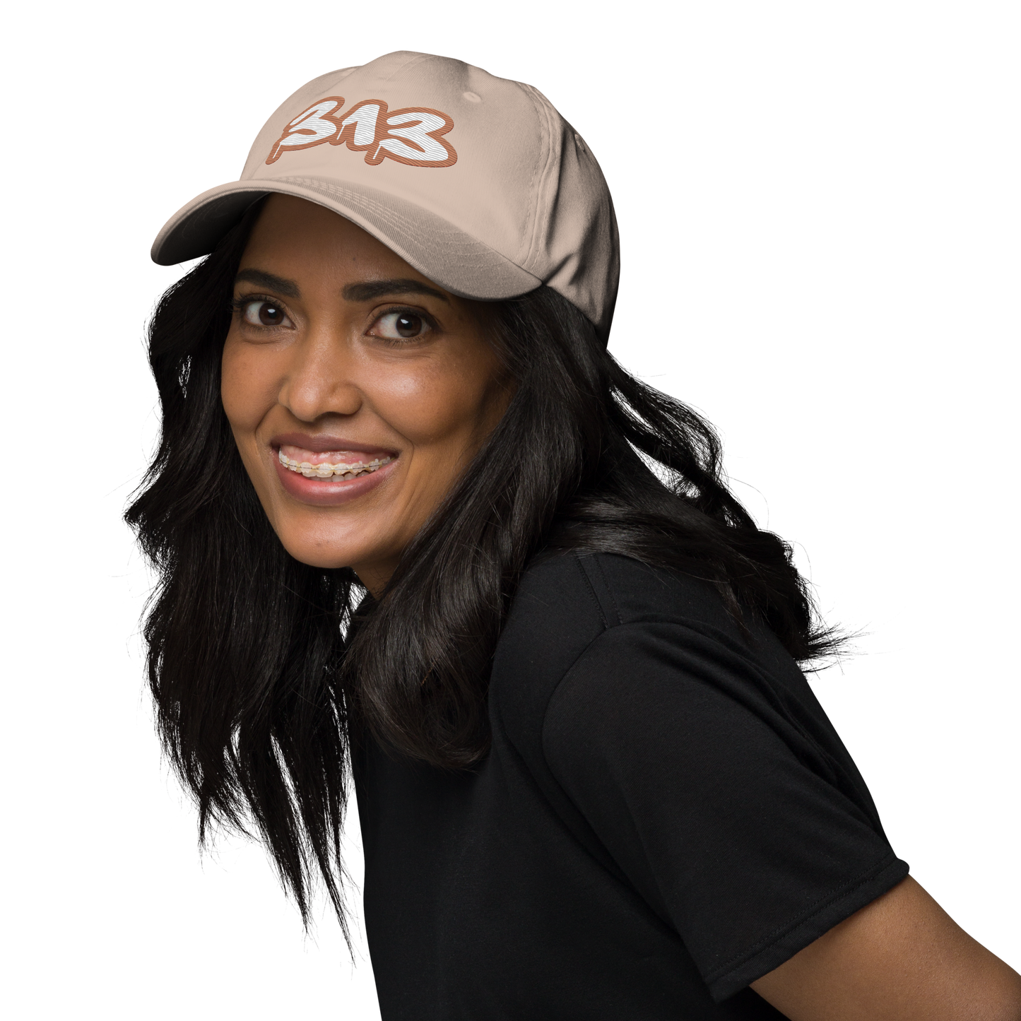 Detroit '313' Dad Hat (Copper Tag Font)