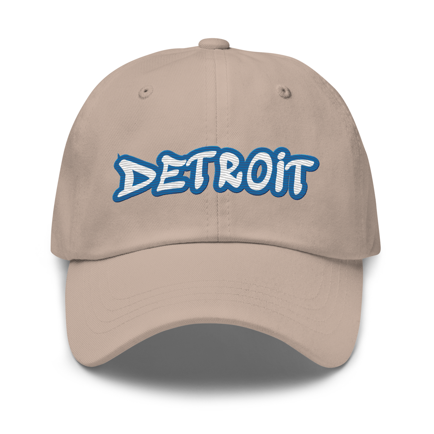 'Detroit' Dad Hat (Azure Tag Font)