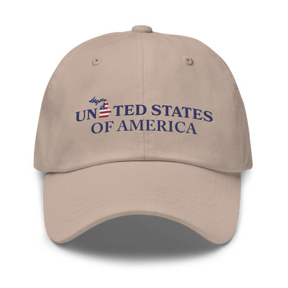 Michigan 'United States of America' Dad Hat