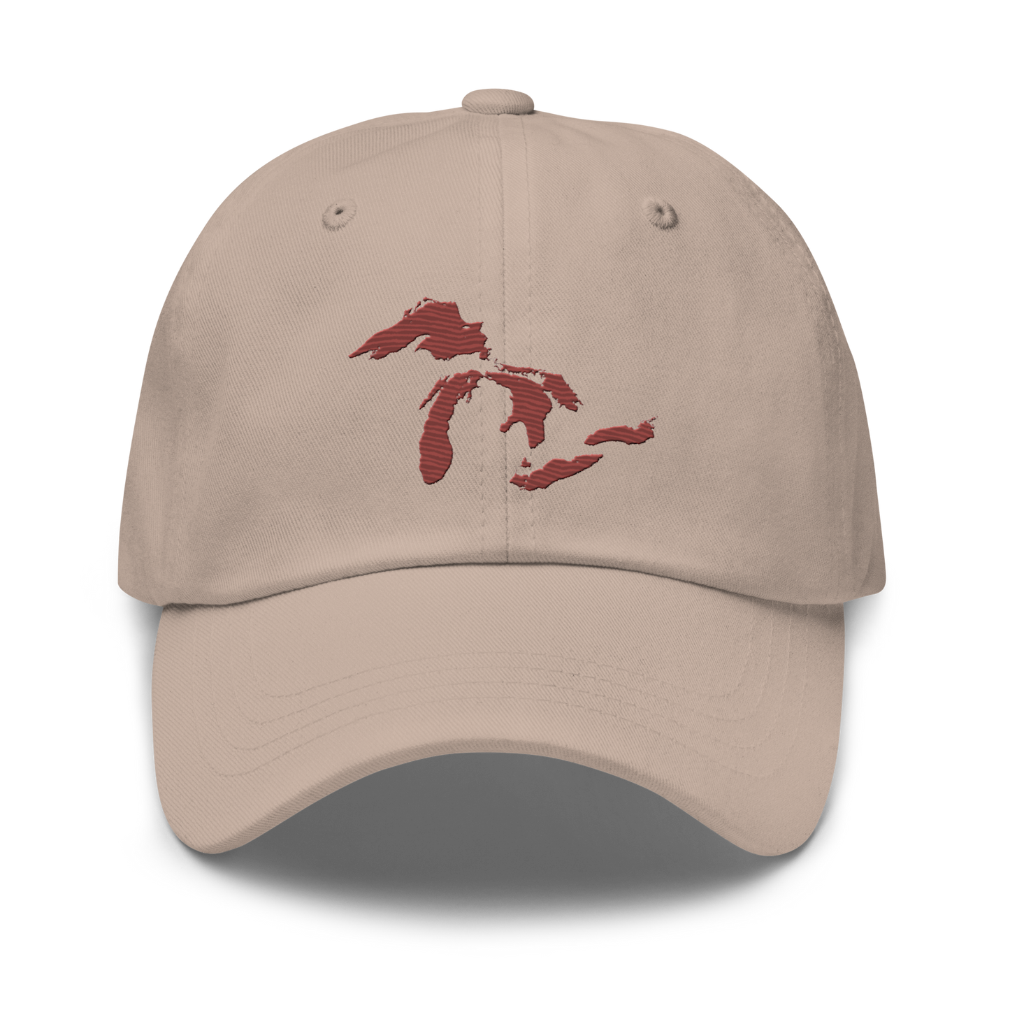 Great Lakes Dad Hat (Ore Dock Red)