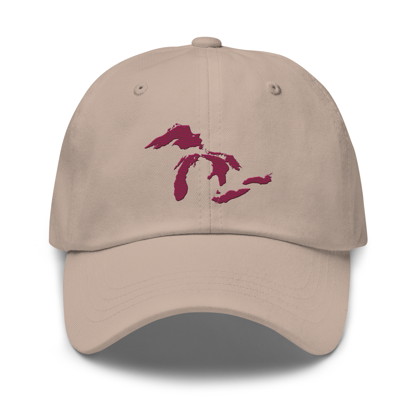 Great Lakes Dad Hat (Ruby Red)