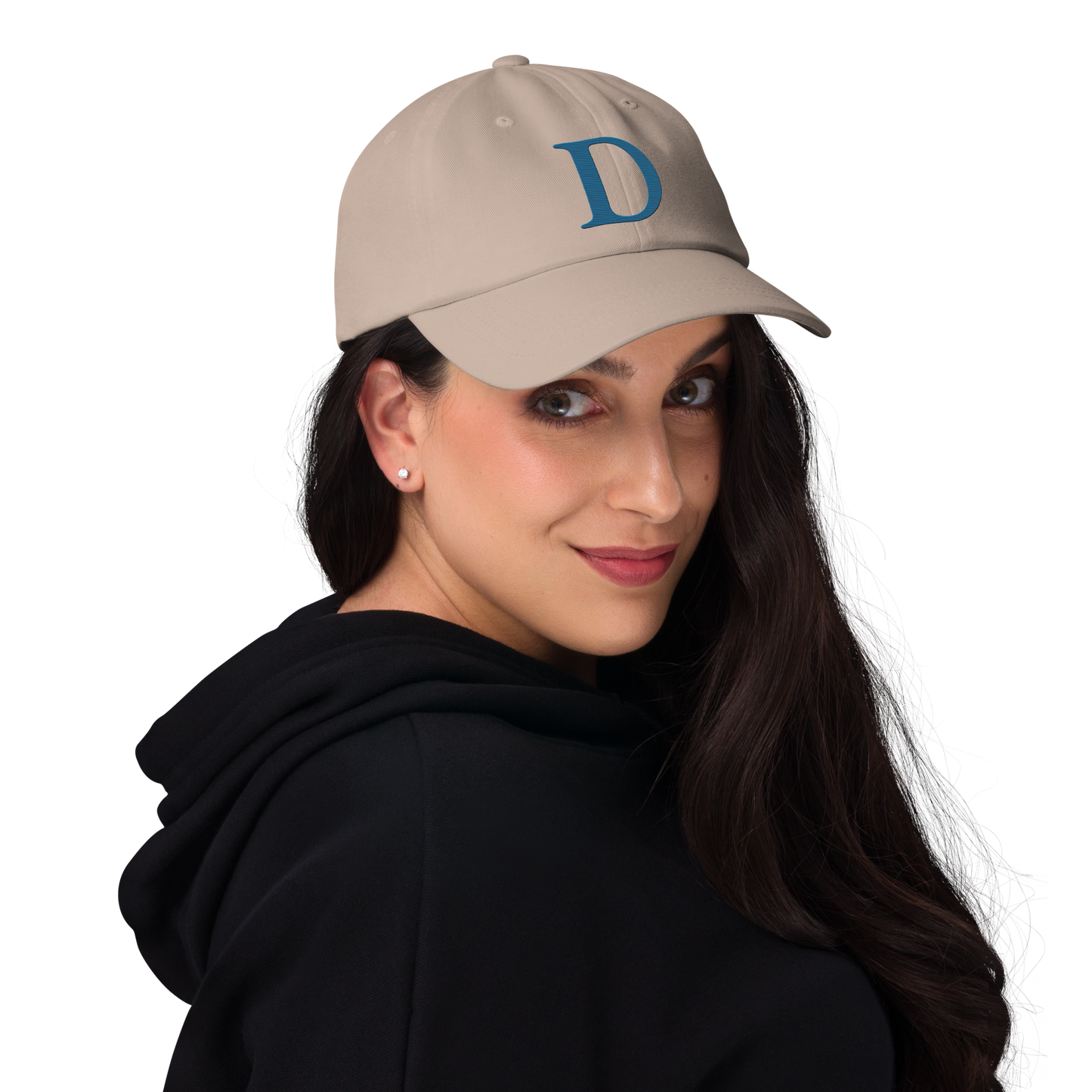 Detroit 'Old French D' Dad Hat (Circumspice Blue)