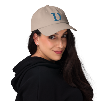 Detroit 'Old French D' Dad Hat (Circumspice Blue)