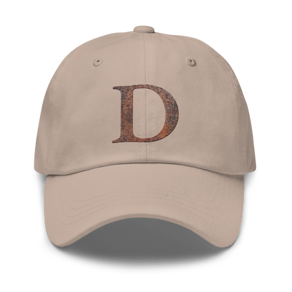 Detroit 'Old French D' Dad Hat (Rust Belt Edition)