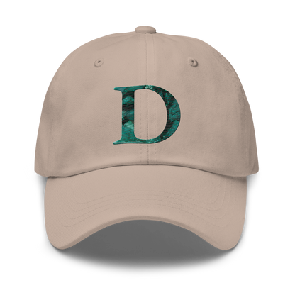 Detroit 'Old French D' Dad Hat (Emerald Edition)