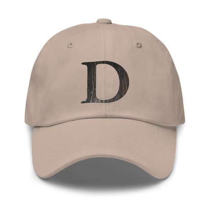 Detroit 'Old French D' Dad Hat (Ebony Edition)